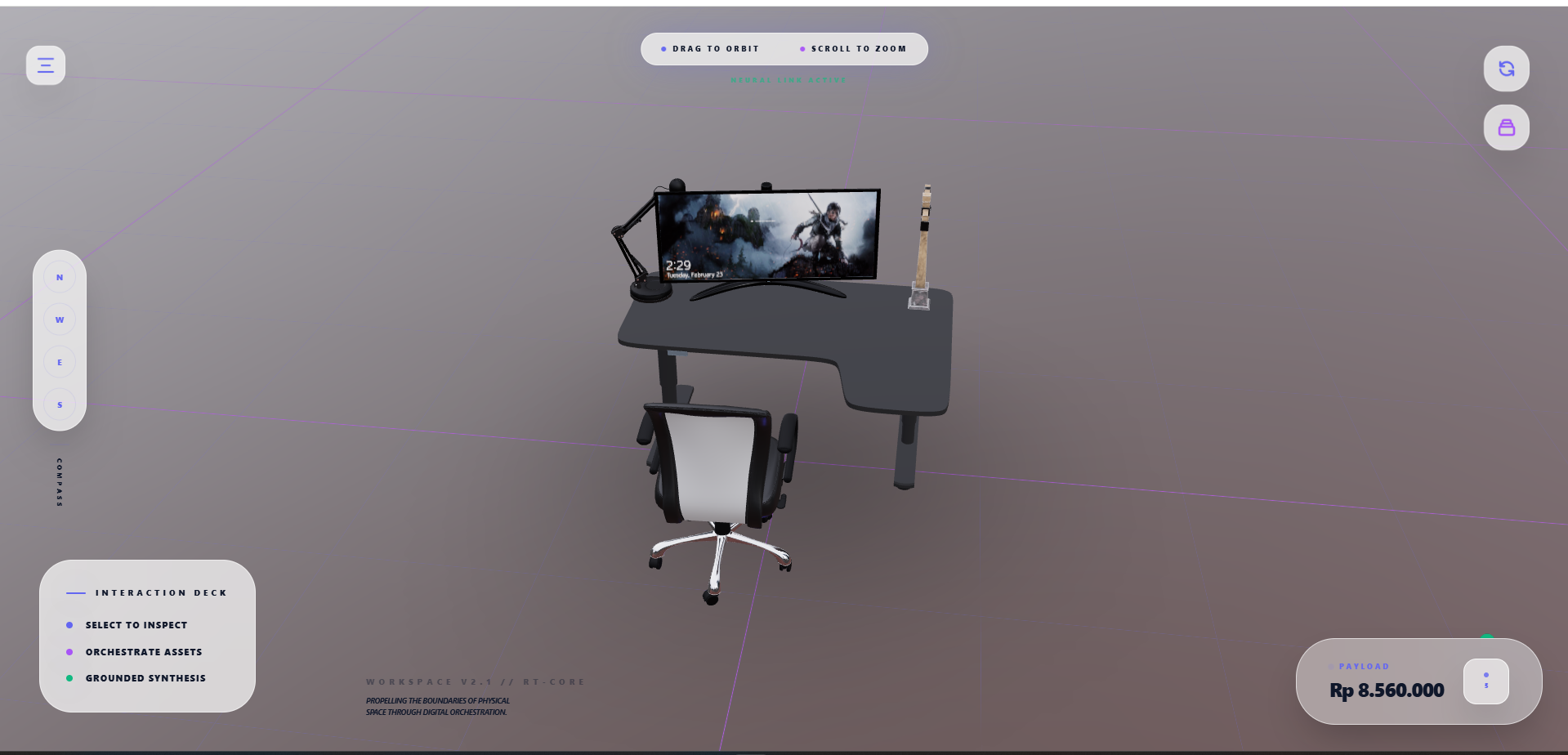 Monis Workspace - 3D Visual Product Configurator